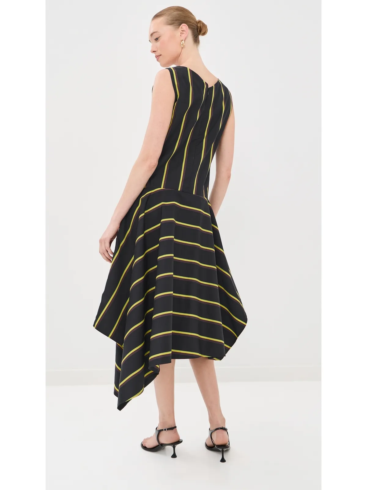 Proenza Schouler Beatriz Dress コットンシルクシャツィング - 画像3
