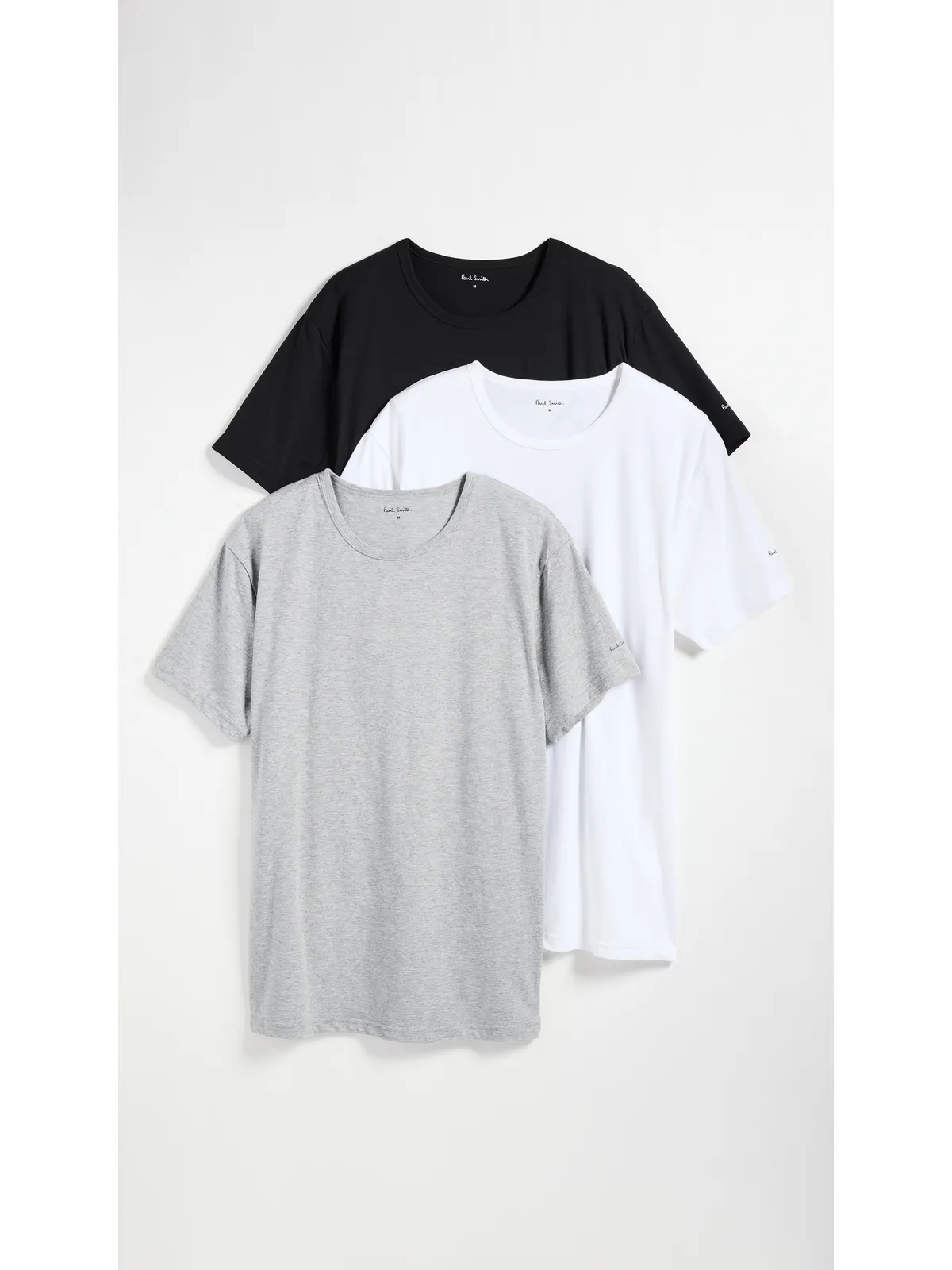 Paul Smith コットン ロゴ ラウンジTシャツ 3枚セット - 画像2