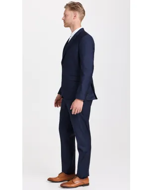 Paul Smith テーラードフィット 2ボタン スーツ ダークネイビー - サムネイル4