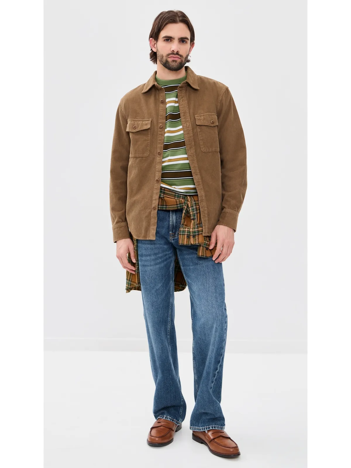 PS Paul Smith カジュアルフィット ボーダー半袖Tシャツ - 画像5