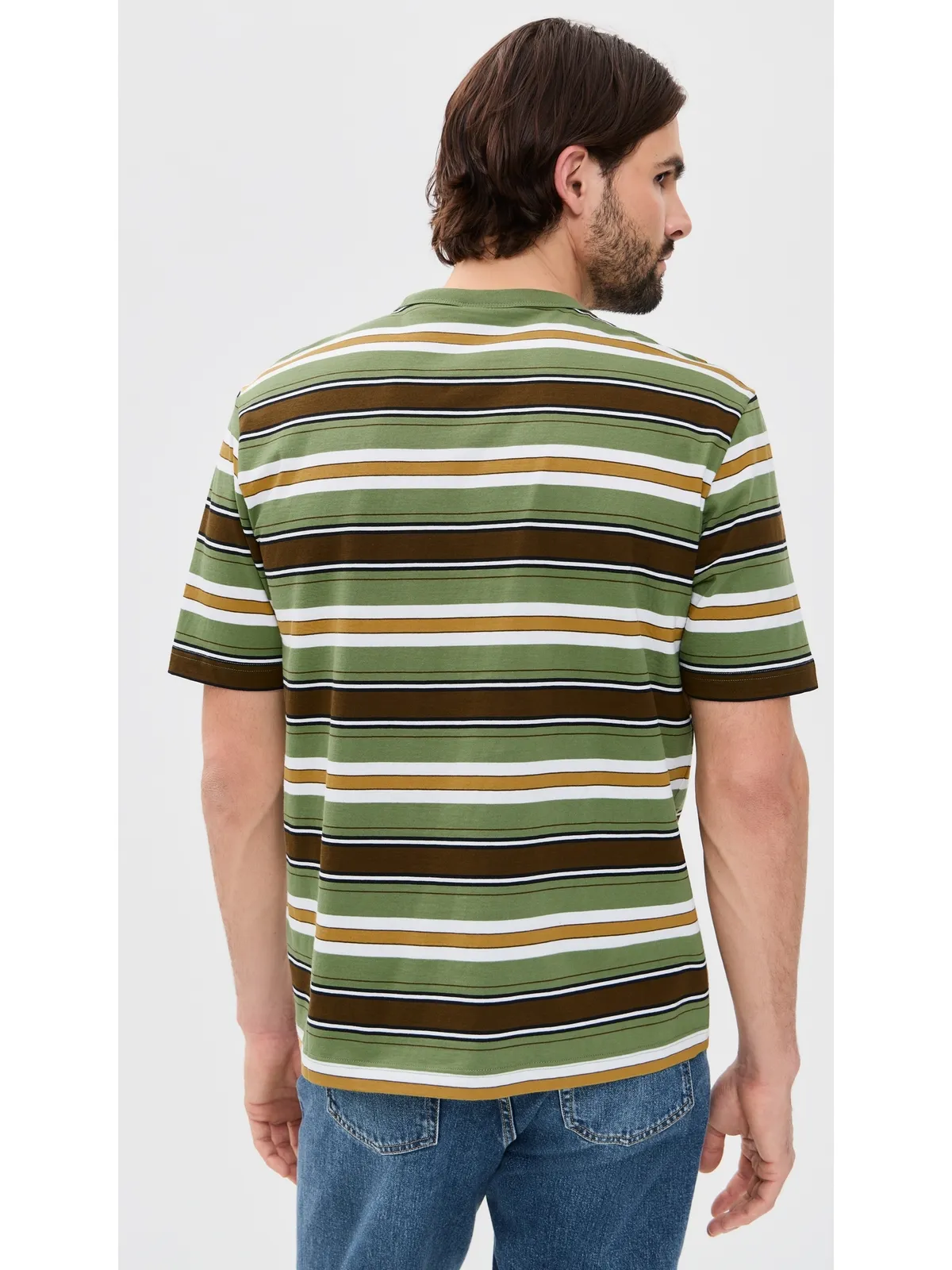 PS Paul Smith カジュアルフィット ボーダー半袖Tシャツ - 画像3