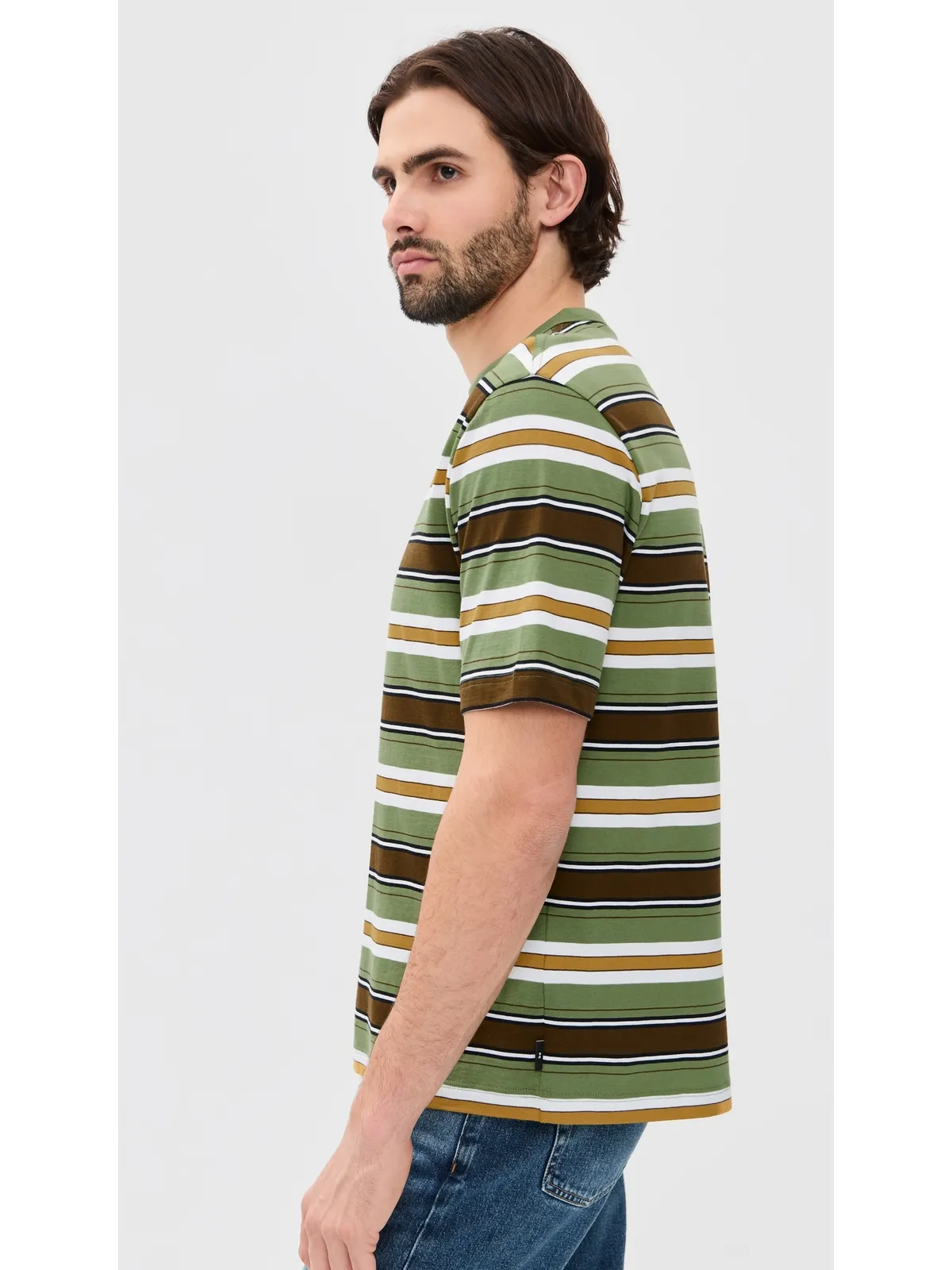 PS Paul Smith カジュアルフィット ボーダー半袖Tシャツ - 画像4
