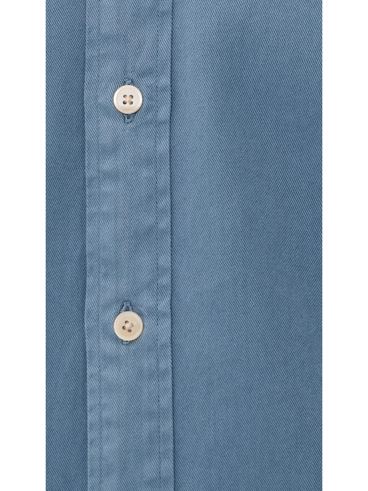 PS Paul Smith 長袖レギュラーフィットシャツ グリーン-ブルー - 画像6