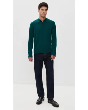 PS Paul Smith セーター ロングスリーブ ポロネック ペトロールグリーン - サムネイル5