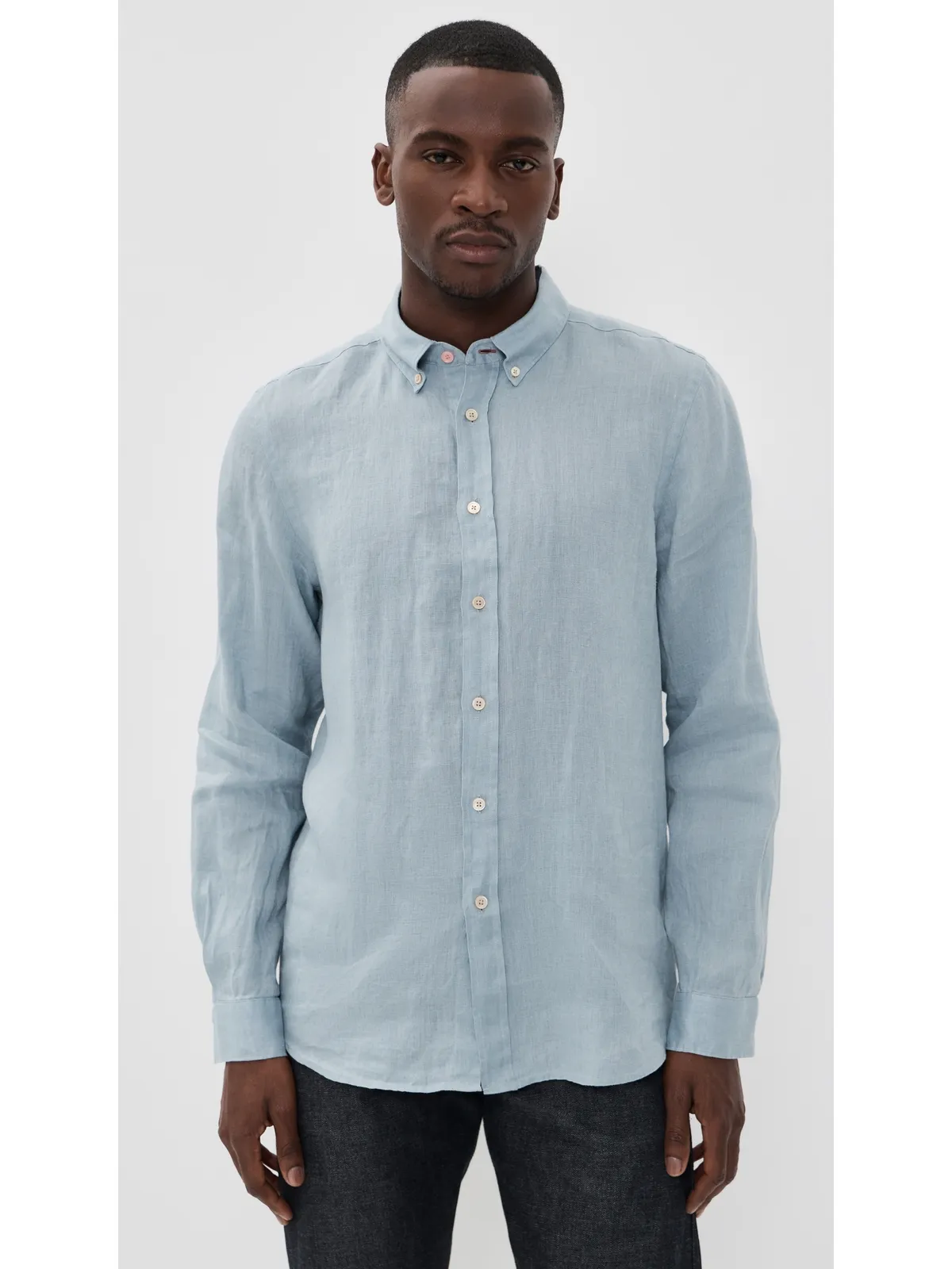 PS Paul Smith レギュラーフィット リネンシャツ - 画像2