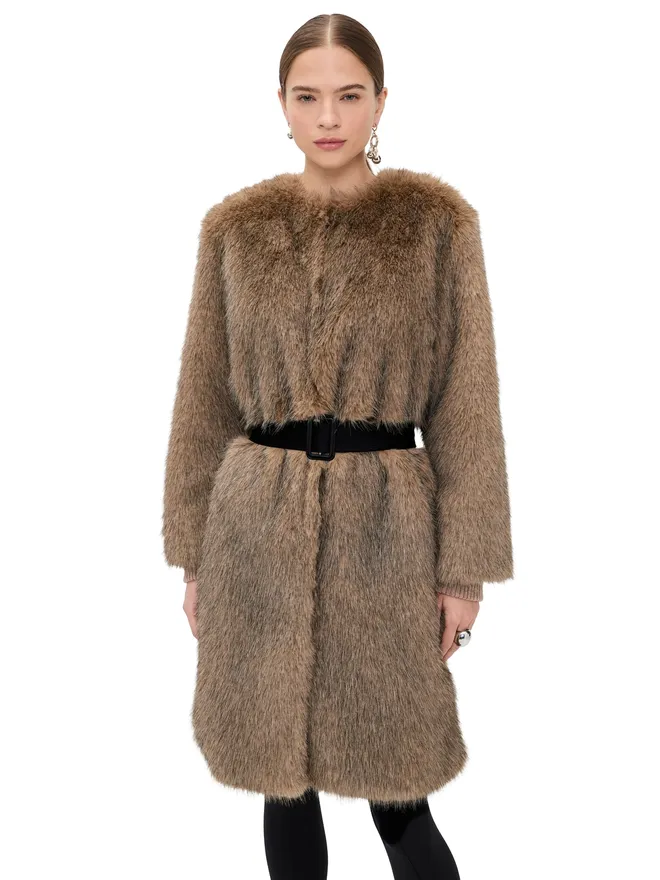 Proenza Schouler White Label Proenza Schouler White Label Khai Coat（フェイクファー）の商品画像