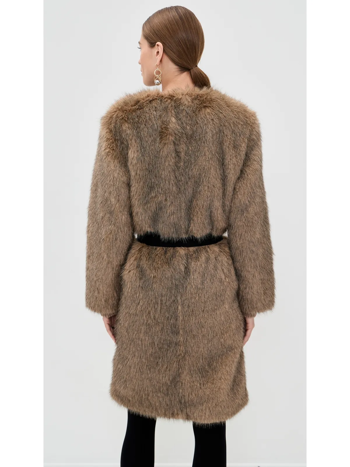 Proenza Schouler White Label Khai Coat（フェイクファー） - 画像3
