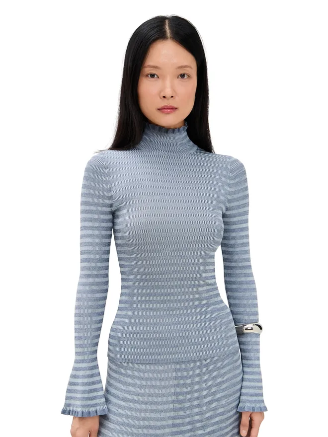 Proenza Schouler White Label Proenza Schouler White Label Phyllis Geo Knits タートルネックの商品画像