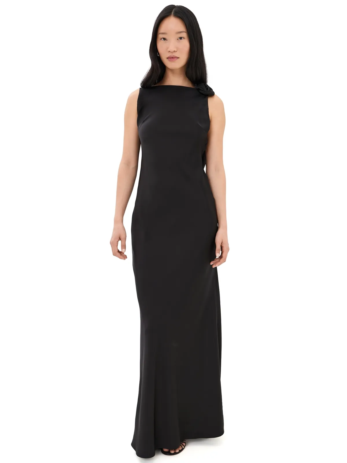 Runaway the Label Zurina Maxi Dress Black - 画像1
