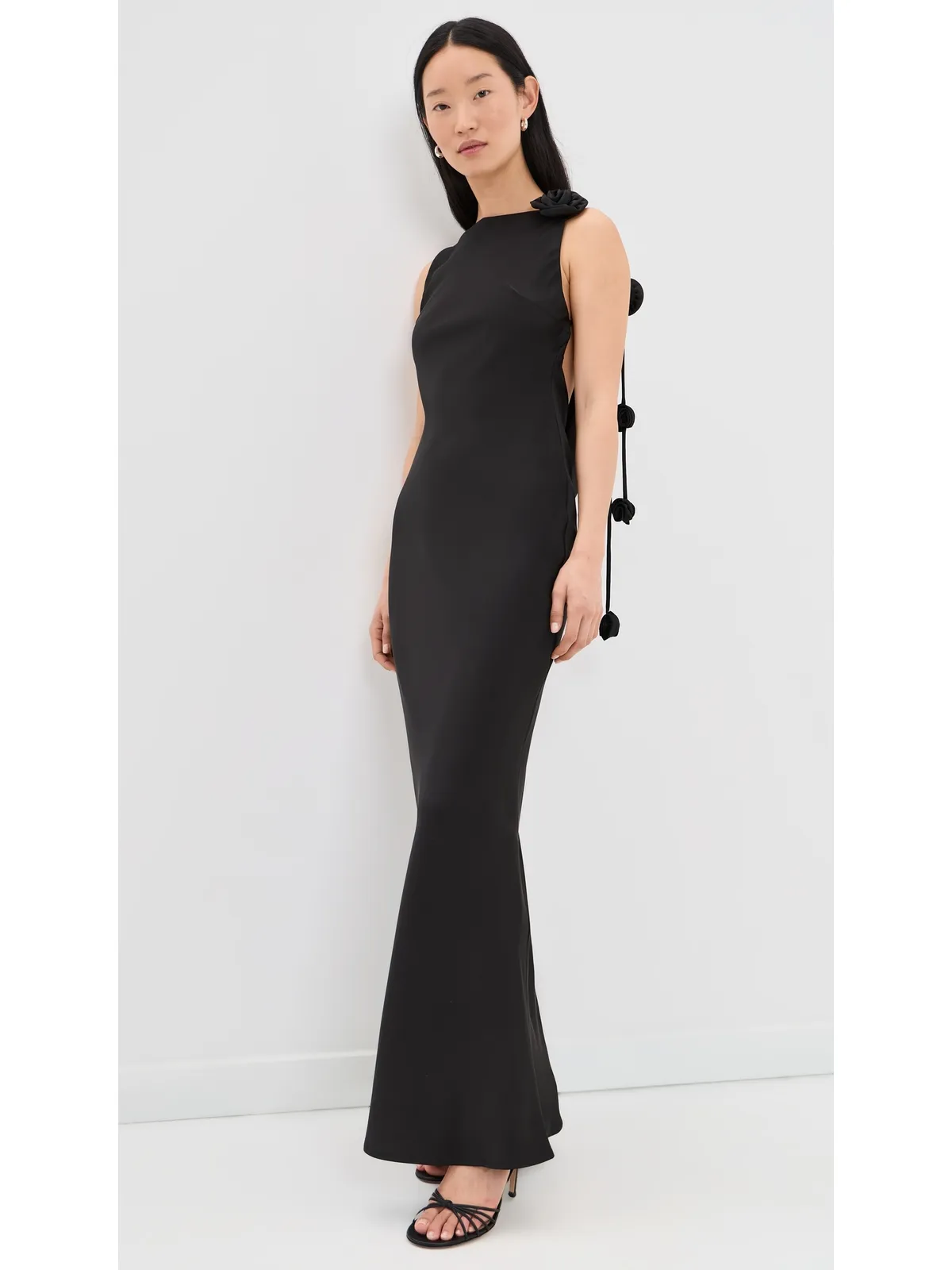 Runaway the Label Zurina Maxi Dress Black - 画像5