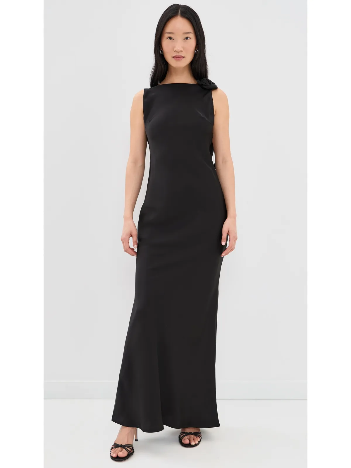 Runaway the Label Zurina Maxi Dress Black - 画像3