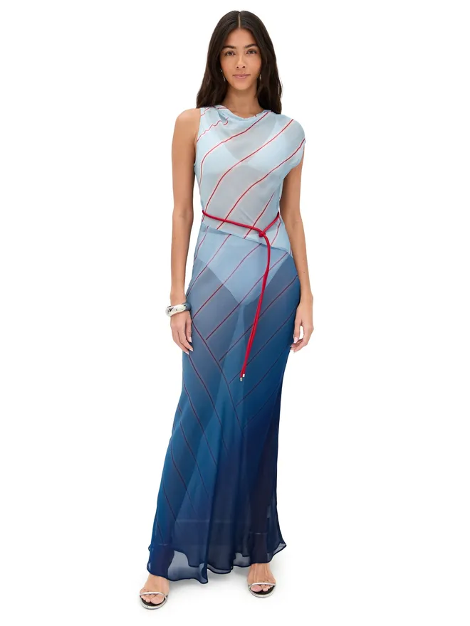 ROAME. ROAME Capri Maxi Dress Stripes of the Seasの商品画像