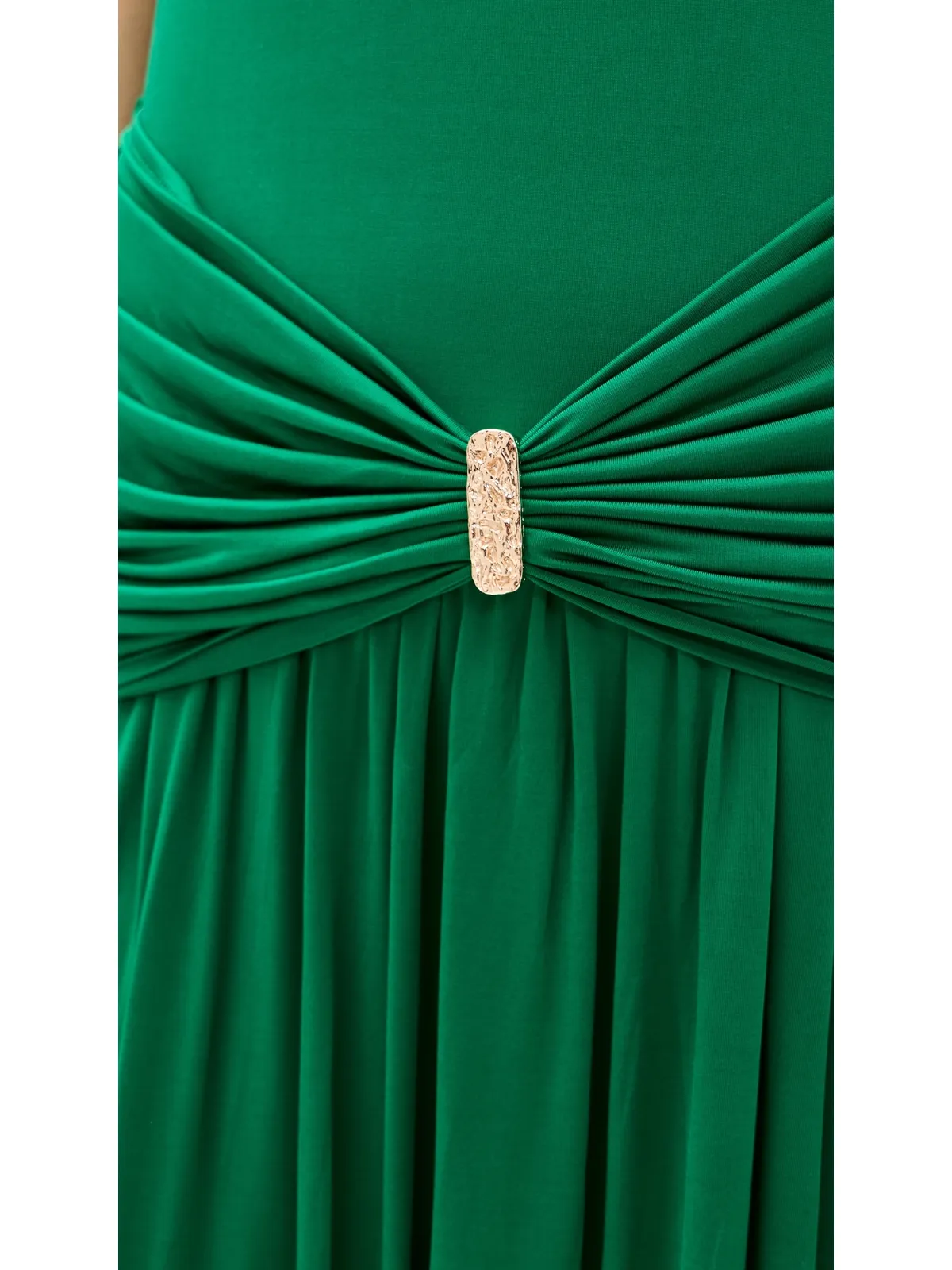 ROAME Ibiza Cupro Dress Emerald - 画像6