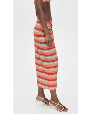 Ramy Brook Striped Xana スカート - サムネイル4