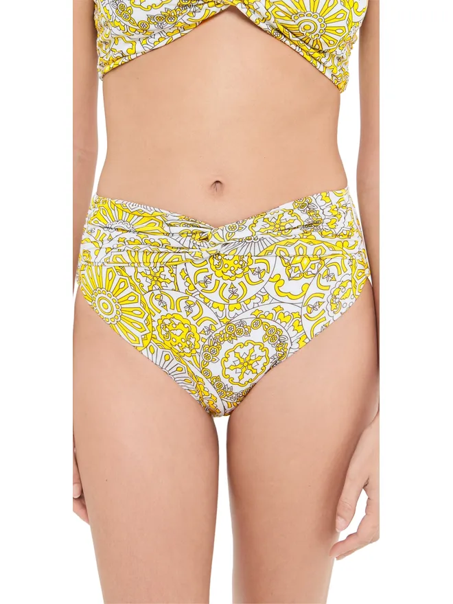Ramy Brook Ramy Brook Dina Bikini Bottoms Sunglow Comboの商品画像