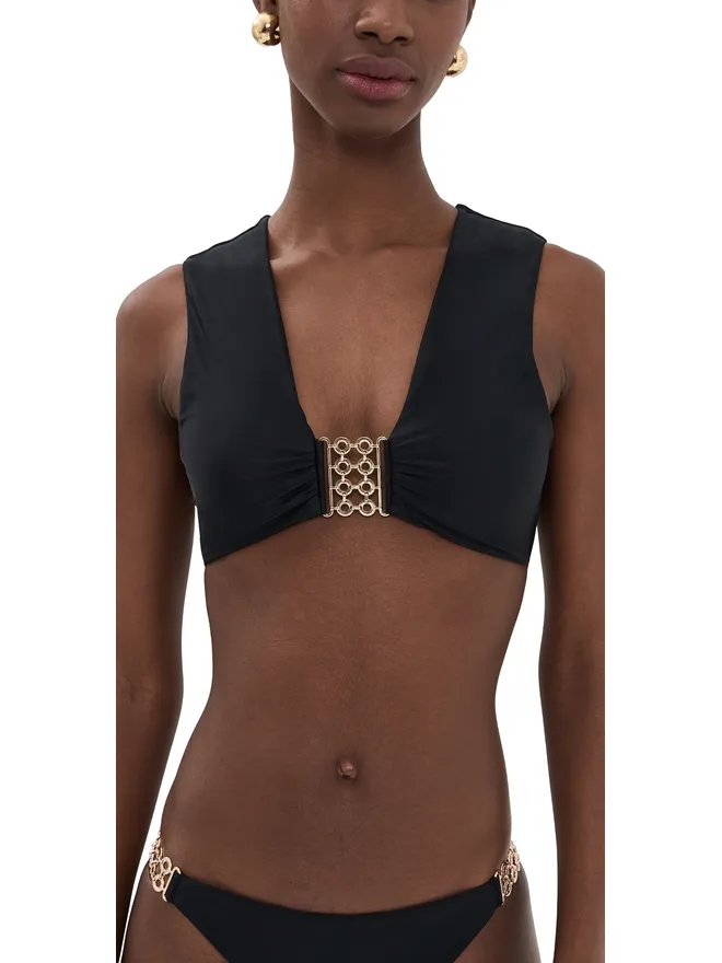 Ramy Brook Ramy Brook 装飾付きオリヴィアビキニトップの商品画像