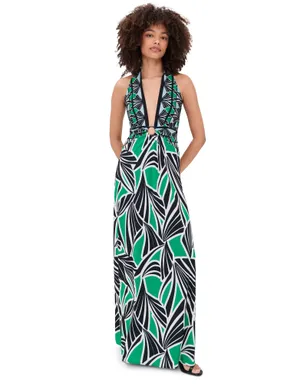Ramy Brook Rayna Dress ブライトパームコンボ - サムネイル1
