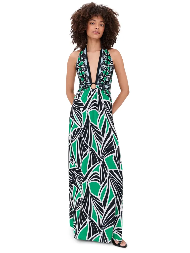 Ramy Brook Ramy Brook Rayna Dress ブライトパームコンボの商品画像