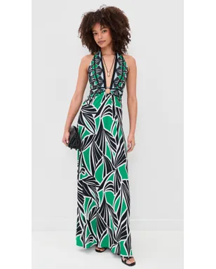 Ramy Brook Rayna Dress ブライトパームコンボ - サムネイル2