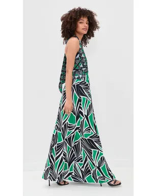 Ramy Brook Rayna Dress ブライトパームコンボ - サムネイル4