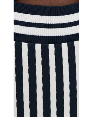 Ramy Brook Stevie Dress ネイビー・ストライプ - サムネイル6