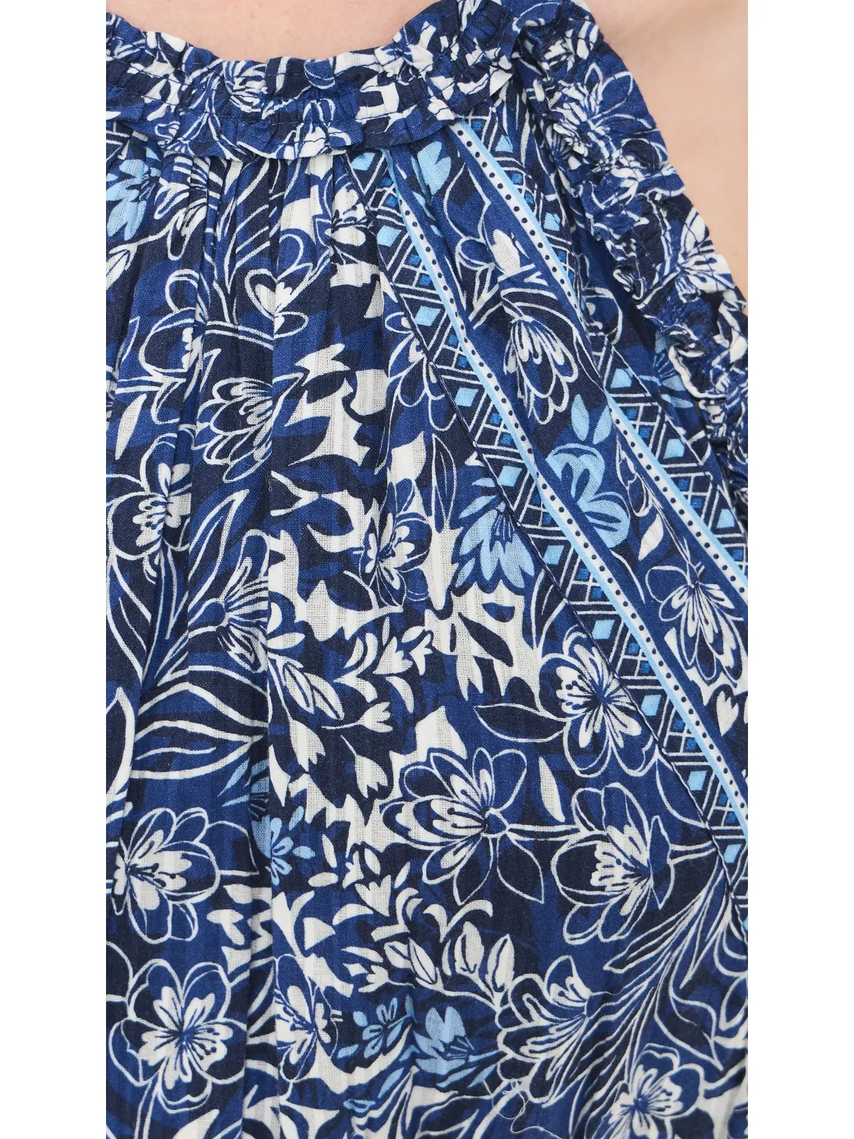 Ramy Brook Printed Delia Dress Navy Floral - 画像6