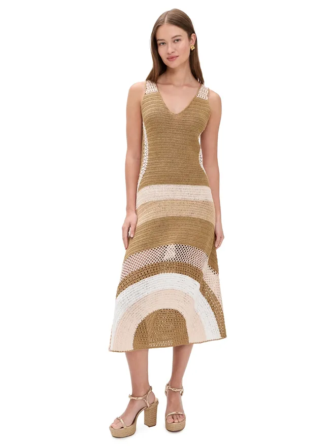 Ramy Brook Ramy Brook カデンス ドレス サンドストーン・マルチカラーの商品画像