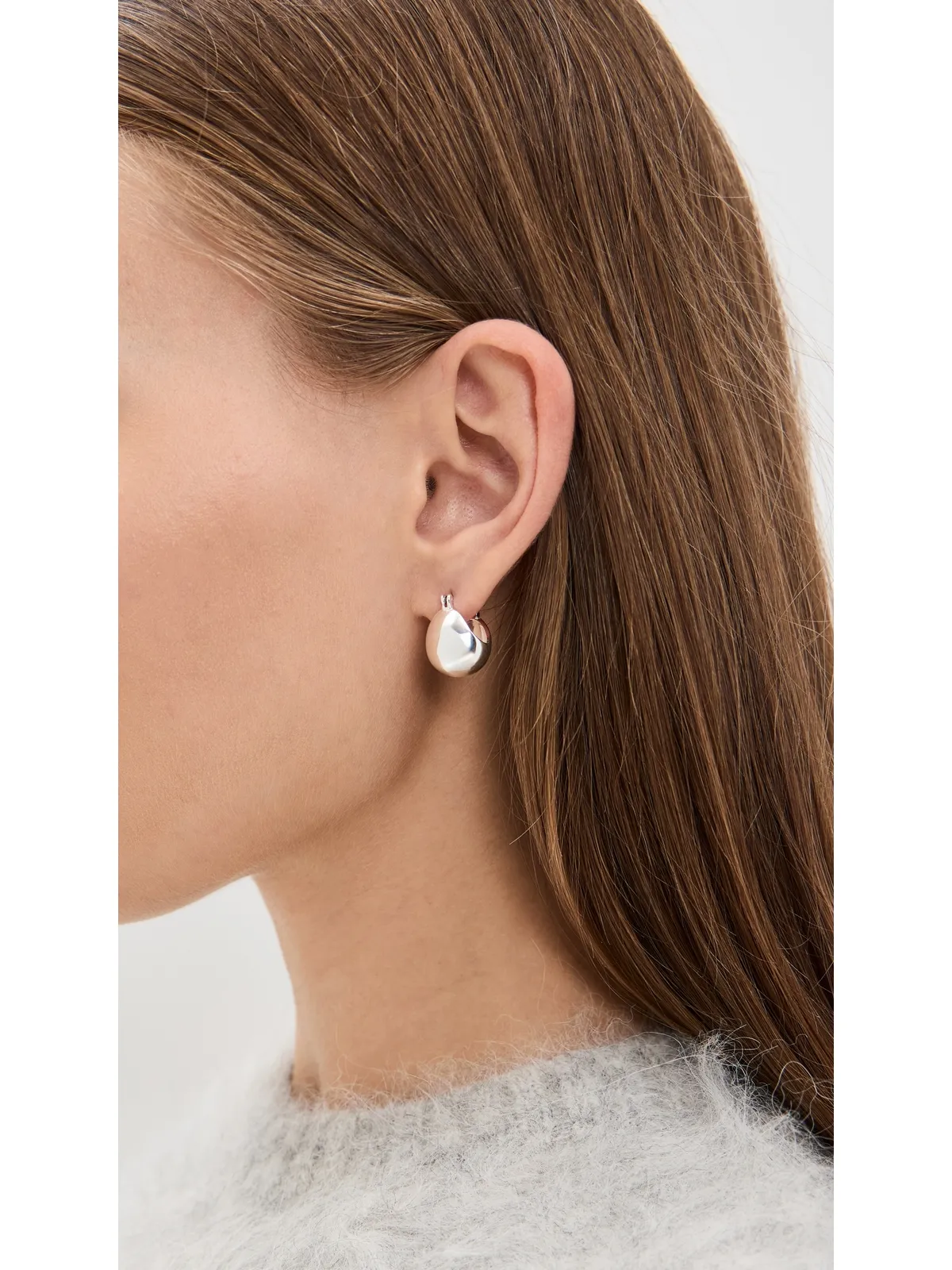 Rachel Comey ベビー キール フープス イヤリング - 画像3