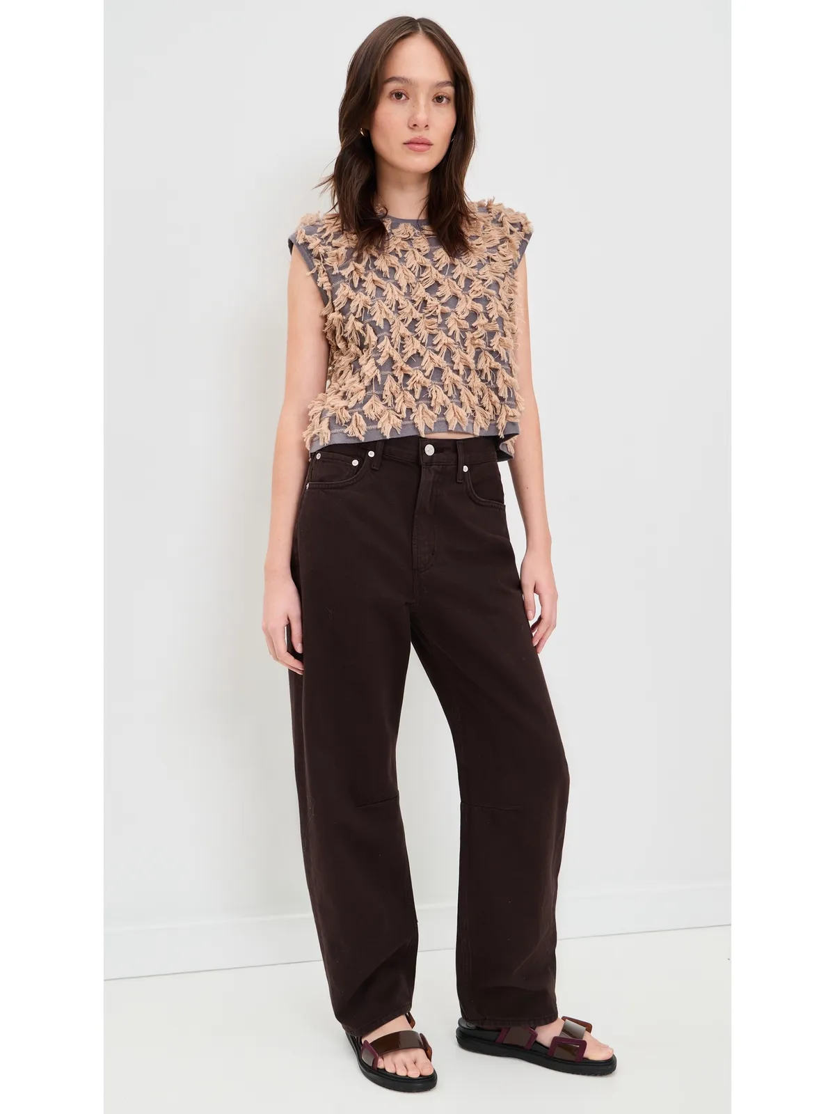 Rachel Comey Hazlitt Fringe Top - 画像5