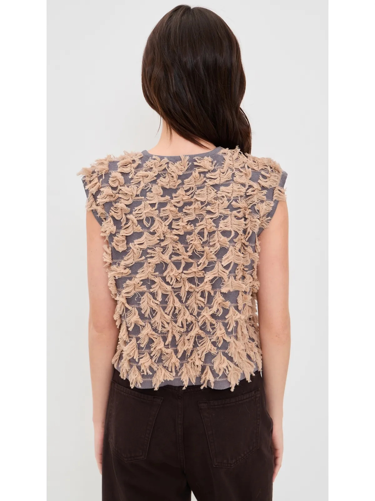 Rachel Comey Hazlitt Fringe Top - 画像3