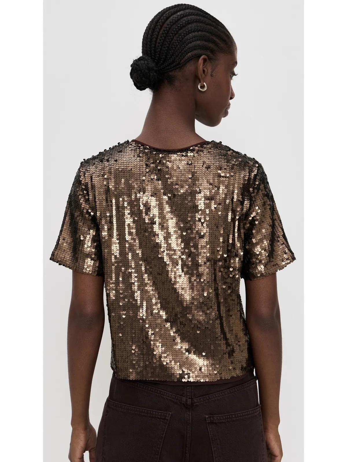 rag & bone ルーシー・シークイン・ティー - 画像3