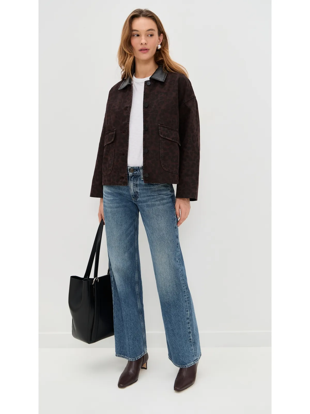 rag & bone ナタリア ジャケット ヒョウ柄 - 画像5
