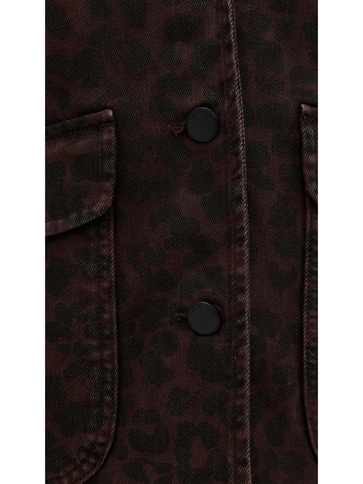 rag & bone ナタリア ジャケット ヒョウ柄 - 画像6