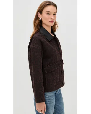 rag & bone ナタリア ジャケット ヒョウ柄 - サムネイル4