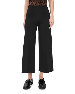 rag & bone イリナ ワイドレッグ キュロットパンツ ブラック - サムネイル1