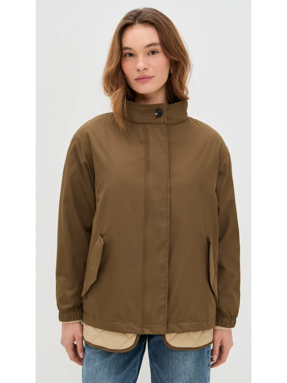 rag & bone タキ コンバーチブルジャケット ブラウン - 画像6