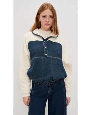 rag & bone RB ミラマー フリース シェルパ ポポーバー アルムダ M - サムネイル2