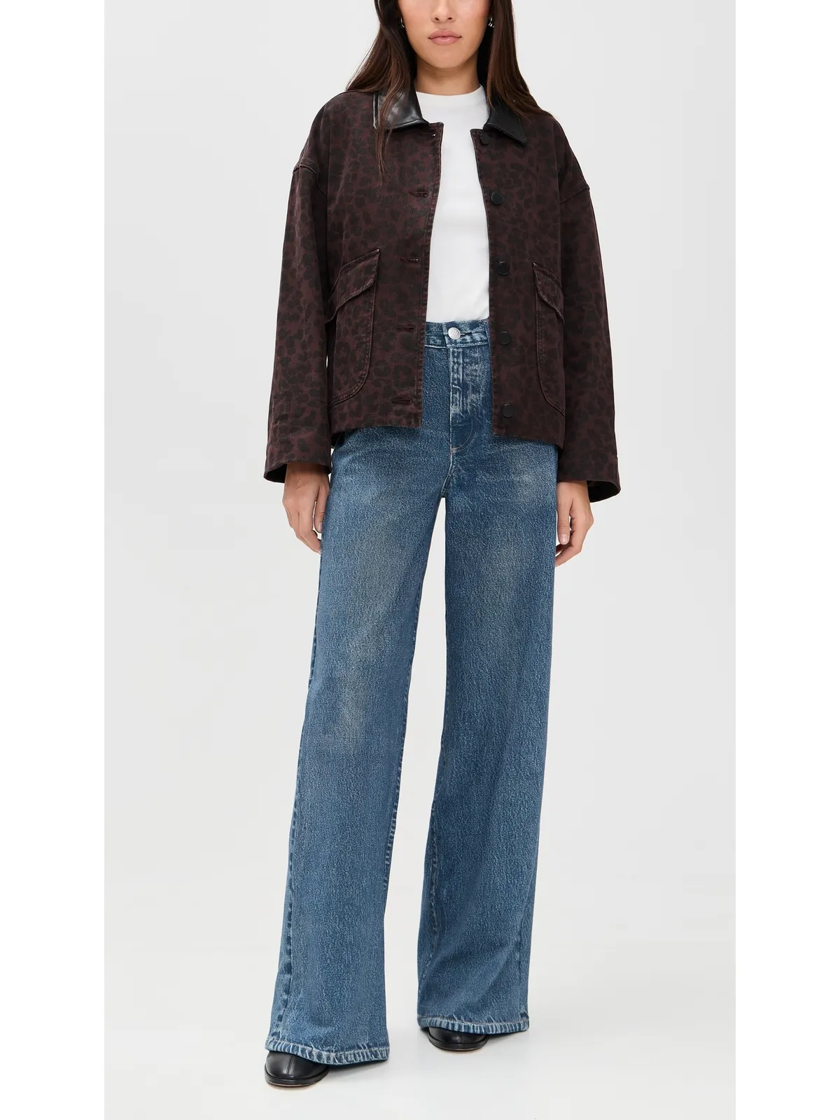 rag & bone ミラマー テリ― ソフィー フルレングス ジーンズ - 画像5
