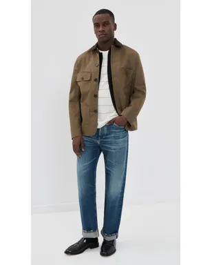rag & bone ヘンプストライプ クラシックTシャツ ホワイト - サムネイル5