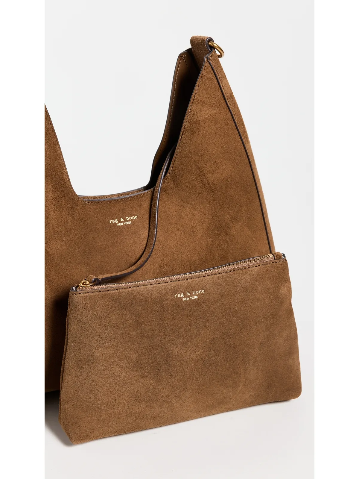 rag & bone Parker Hobo バッグ ゴールデンブラウン ワンサイズ - 画像5