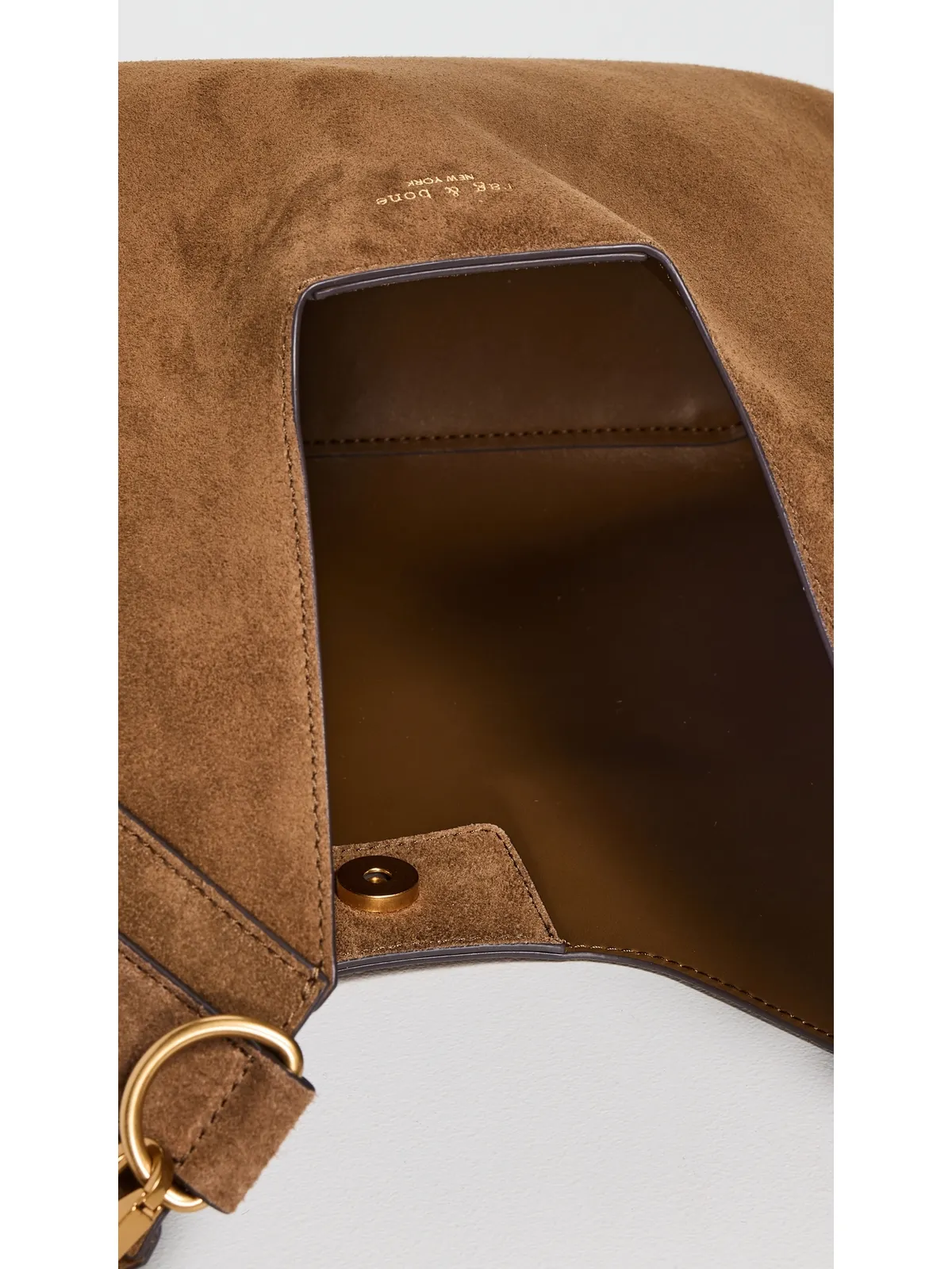 rag & bone Parker Hobo バッグ ゴールデンブラウン ワンサイズ - 画像6
