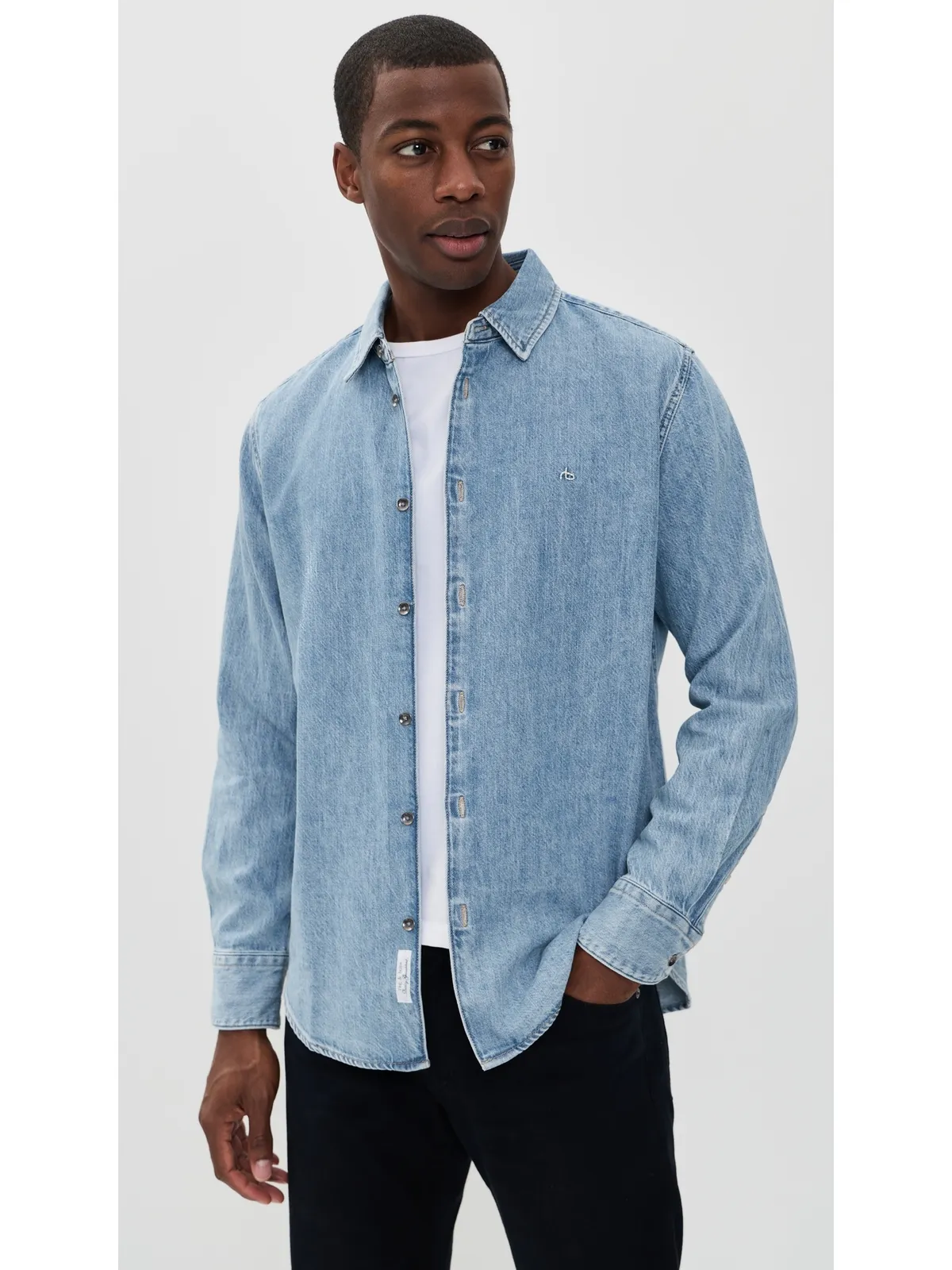 rag & bone デニム Tomlin シャツ - 画像2