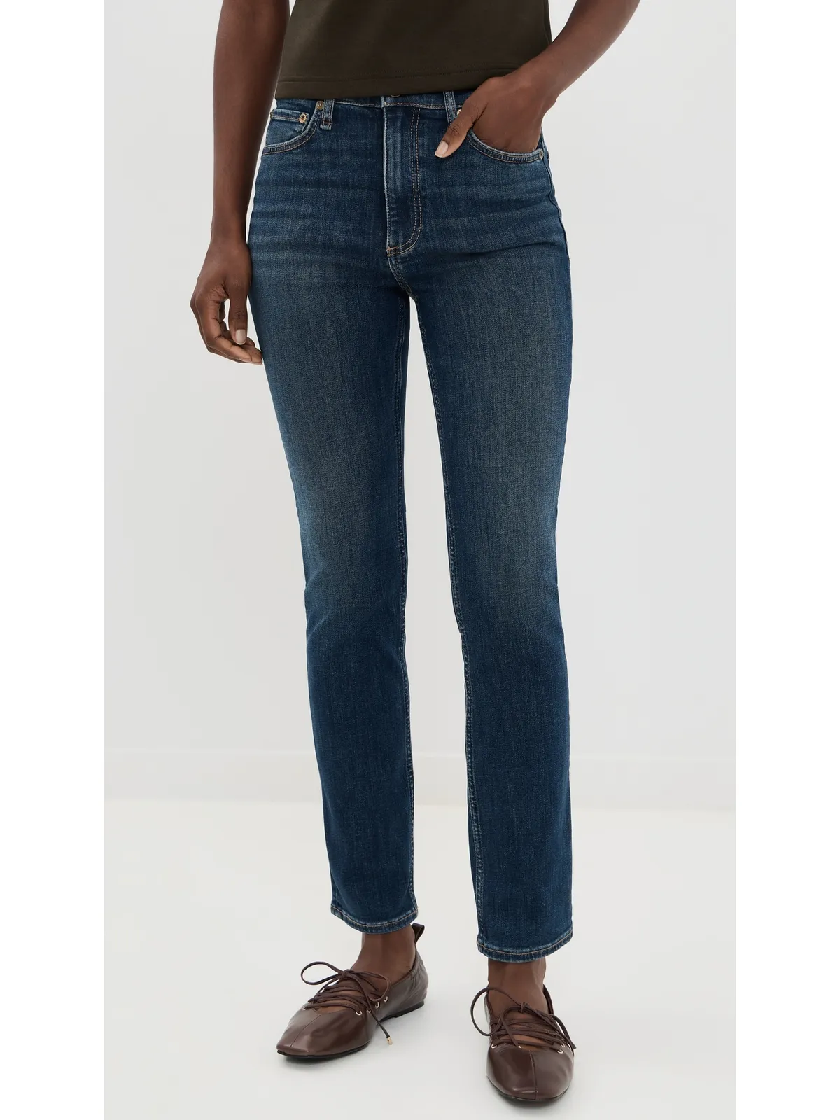 rag & bone Flexi Wren フルスリム ジーンズ - 画像2