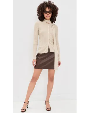 rag & bone ジアンナ カーディガン ベージュ - サムネイル5
