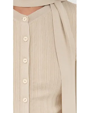 rag & bone ジアンナ カーディガン ベージュ - サムネイル6