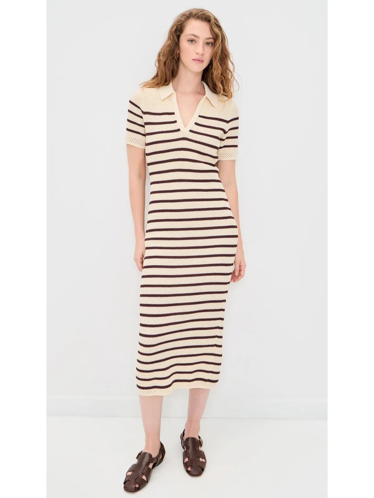 rag & bone Costi ポロドレス アイボリー Mサイズ - 画像2