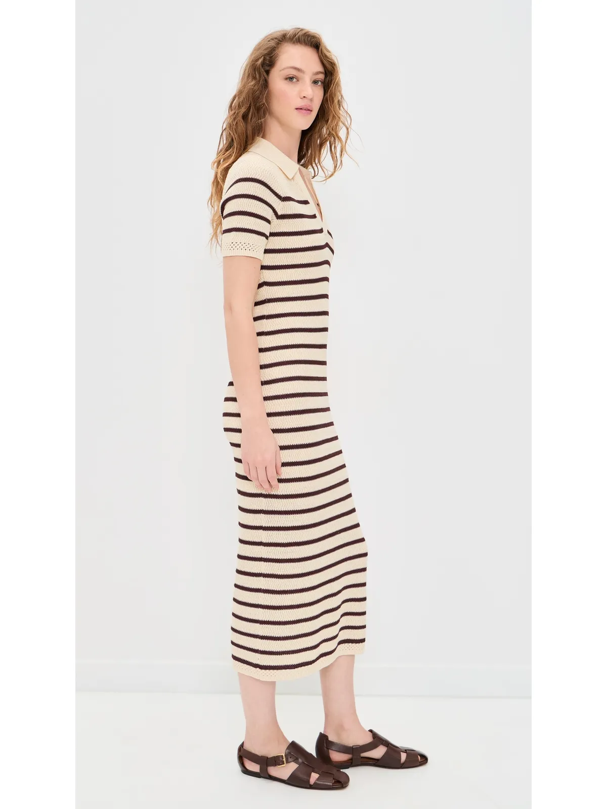 rag & bone Costi ポロドレス アイボリー Mサイズ - 画像4