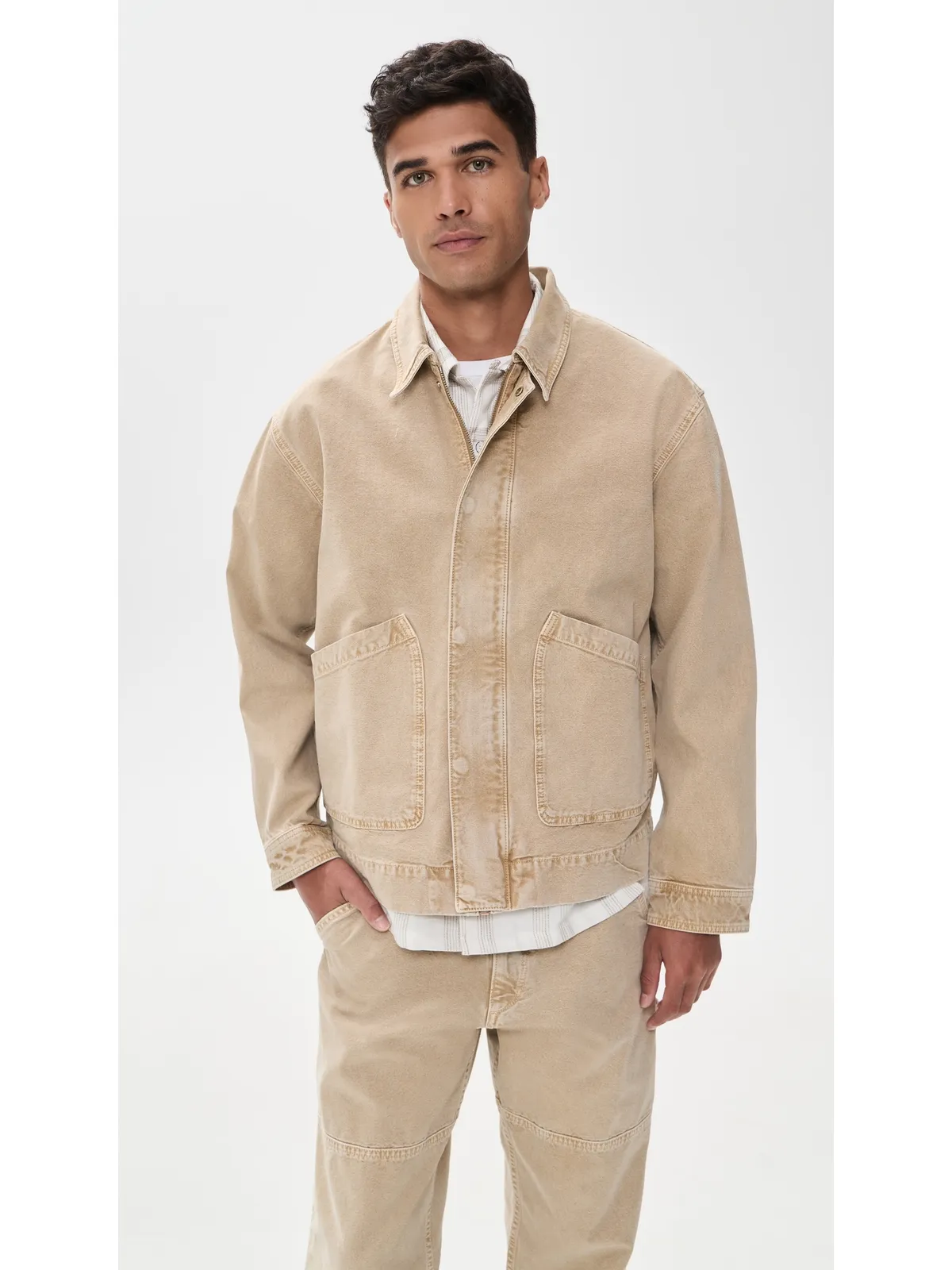 rag & bone キャンバス ハドソン ジャケット アンティトープ - 画像2