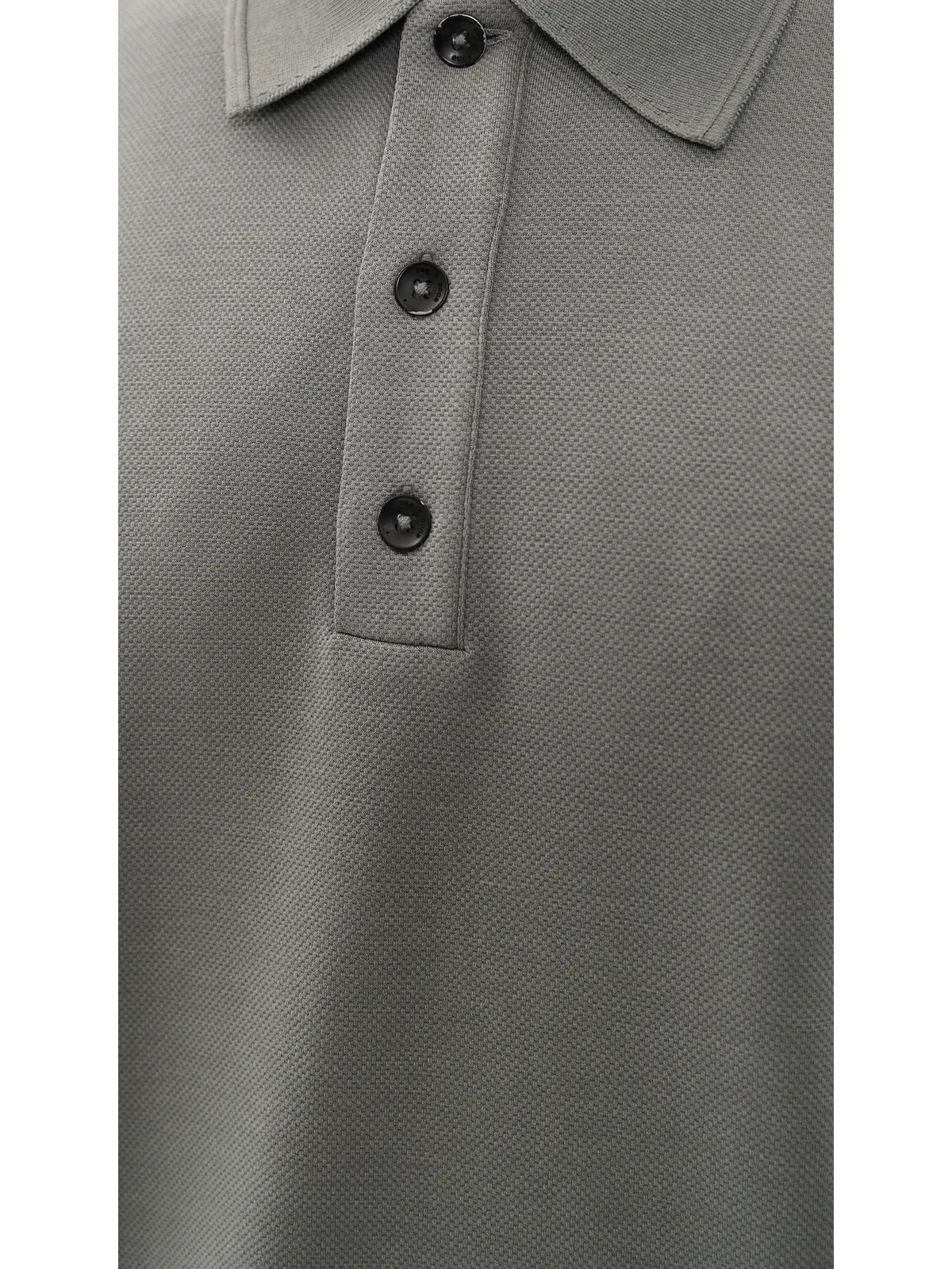 rag & bone スリムポロシャツ テックピケ グレー - 画像6