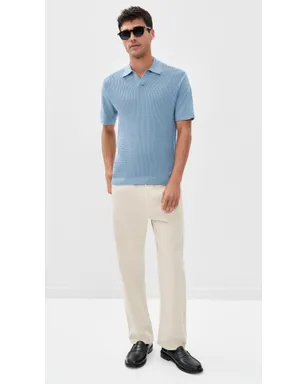 rag & bone サクソン・シルクブレンド ジョニー ポロ Fogbl - サムネイル5